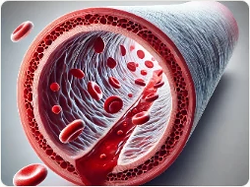 Blood flows freely — arteries stay clean